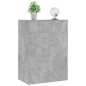 vidaXL Mueble zapatero de contrachapada gris hormigón 60x35x84 cm vidaXL Mueble zapatero de contrachapada gris hormigón 60x35x84 cm