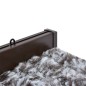 vidaXL Cortina antimoscas chenilla marrón y beige 100x230 cm vidaXL Cortina antimoscas chenilla marrón y beige 100x230 cm