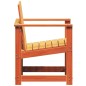 vidaXL Juego de muebles jardín 3 pzas madera maciza pino marrón cera vidaXL Juego de muebles jardín 3 pzas madera maciza pino marrón cera