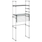 vidaXL Estantería para lavadora aluminio 77x52x192 cm vidaXL Estantería para lavadora aluminio 77x52x192 cm