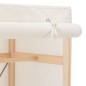 vidaXL Armario de tela blanco 79x40x170 cm 