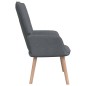 vidaXL Silla de relajación de tela gris oscuro vidaXL Silla de relajación de tela gris oscuro