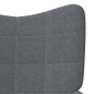 vidaXL Silla de relajación de tela gris oscuro vidaXL Silla de relajación de tela gris oscuro
