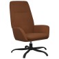vidaXL Sillón de relax de piel de ante sintético marrón vidaXL Sillón de relax de piel de ante sintético marrón
