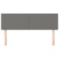 vidaXL Cabeceros 2 unidades tela gris oscuro 72x5x78/88 cm vidaXL Cabeceros 2 unidades tela gris oscuro 72x5x78/88 cm