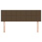 vidaXL Cabeceros 2 unidades tela marrón oscuro 72x5x78/88 cm vidaXL Cabeceros 2 unidades tela marrón oscuro 72x5x78/88 cm