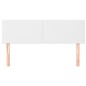 vidaXL Cabeceros 2 unidades cuero sintético blanco 72x5x78/88 cm vidaXL Cabeceros 2 unidades cuero sintético blanco 72x5x78/88 cm