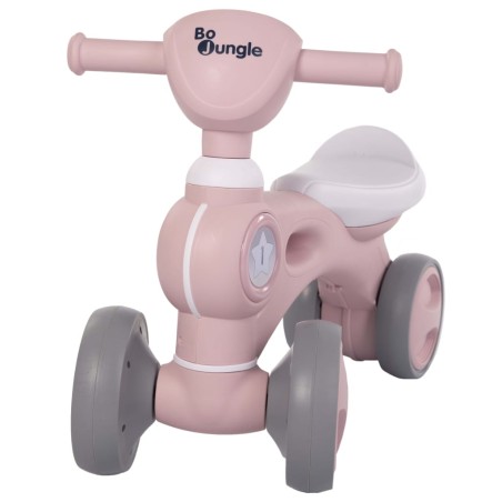 Bo Jungle Correpasillos para bebés Jumpy B-Bike rosa 