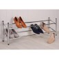 HI Zapatero de 2 alturas cromado 62-117x23x36 cm HI Zapatero de 2 alturas cromado 62-117x23x36 cm
