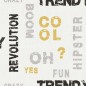 Noordwand Papel pintado Friends & Coffee Words and Letters gris negro Noordwand Papel pintado Friends & Coffee Words and Letters gris negro