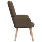 vidaXL Sillón de relax de tela marrón vidaXL Sillón de relax de tela marrón