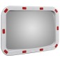 vidaXL Espejo de tráfico convexo rectangular con reflectores 40 x 60cm vidaXL Espejo de tráfico convexo rectangular con reflectores 40 x 60cm