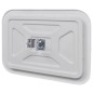 vidaXL Espejo de tráfico convexo rectangular con reflectores 40 x 60cm vidaXL Espejo de tráfico convexo rectangular con reflectores 40 x 60cm
