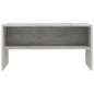 vidaXL Mueble de TV madera contrachapada gris hormigón 80x40x40 cm vidaXL Mueble de TV madera contrachapada gris hormigón 80x40x40 cm