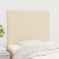 vidaXL Cabeceros 2 unidades de tela color crema 80x5x78/88 cm vidaXL Cabeceros 2 unidades de tela color crema 80x5x78/88 cm