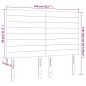 vidaXL Cabeceros 4 unidades terciopelo gris claro 72x5x78/88 cm