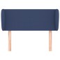 vidaXL Cabecero de tela azul 93x23x78/88 cm vidaXL Cabecero de tela azul 93x23x78/88 cm