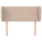 vidaXL Cabecero de cuero sintético color capuchino 83x23x78/88 cm vidaXL Cabecero de cuero sintético color capuchino 83x23x78/88 cm