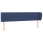 vidaXL Cabecero de tela azul 183x23x78/88 cm vidaXL Cabecero de tela azul 183x23x78/88 cm