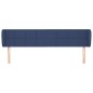 vidaXL Cabecero de tela azul 183x23x78/88 cm vidaXL Cabecero de tela azul 183x23x78/88 cm