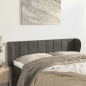 vidaXL Cabecero de terciopelo gris oscuro 147x23x78/88 cm vidaXL Cabecero de terciopelo gris oscuro 147x23x78/88 cm