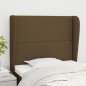 vidaXL Cabecero con orejas de tela gris claro 103x23x118/128 cm vidaXL Cabecero con orejas de tela gris claro 103x23x118/128 cm