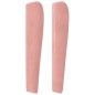 vidaXL Cabecero con orejas de terciopelo rosa 163x23x118/128 cm vidaXL Cabecero con orejas de terciopelo rosa 163x23x118/128 cm