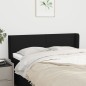 vidaXL Cabecero de tela negro 147x16x78/88 cm vidaXL Cabecero de tela negro 147x16x78/88 cm