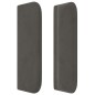 vidaXL Cabecero de terciopelo gris oscuro 93x16x78/88 cm vidaXL Cabecero de terciopelo gris oscuro 93x16x78/88 cm