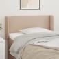 vidaXL Cabecero de cuero sintético color capuchino 83x16x78/88 cm vidaXL Cabecero de cuero sintético color capuchino 83x16x78/88 cm