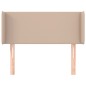 vidaXL Cabecero de cuero sintético color capuchino 83x16x78/88 cm vidaXL Cabecero de cuero sintético color capuchino 83x16x78/88 cm