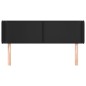 vidaXL Cabecero de cuero sintético negro 147x16x78/88 cm vidaXL Cabecero de cuero sintético negro 147x16x78/88 cm