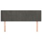 vidaXL Cabecero de terciopelo gris oscuro 147x16x78/88 cm vidaXL Cabecero de terciopelo gris oscuro 147x16x78/88 cm