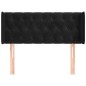 vidaXL Cabecero de terciopelo negro 93x16x78/88 cm vidaXL Cabecero de terciopelo negro 93x16x78/88 cm
