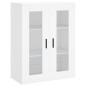 vidaXL Aparador alto madera contrachapada blanco 69,5x34x180 cm vidaXL Aparador alto madera contrachapada blanco 69,5x34x180 cm