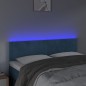 vidaXL Cabecero con LED de terciopelo marrón oscuro 144x5x78/88 cm vidaXL Cabecero con LED de terciopelo marrón oscuro 144x5x78/88 cm