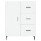 vidaXL Aparador alto madera contrachapada blanco 69,5x34x180 cm vidaXL Aparador alto madera contrachapada blanco 69,5x34x180 cm