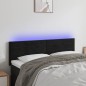 vidaXL Cabecero con LED de terciopelo negro 144x5x78/88 cm vidaXL Cabecero con LED de terciopelo negro 144x5x78/88 cm
