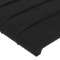 vidaXL Cabecero con LED de terciopelo negro 144x5x78/88 cm vidaXL Cabecero con LED de terciopelo negro 144x5x78/88 cm