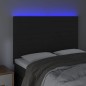 vidaXL Cabecero con luces LED terciopelo negro 144x5x118/128 cm vidaXL Cabecero con luces LED terciopelo negro 144x5x118/128 cm
