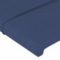 vidaXL Cabecero con LED de tela azul 163x16x118/128 cm vidaXL Cabecero con LED de tela azul 163x16x118/128 cm