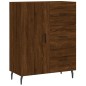 vidaXL Aparador alto madera contrachapada marrón roble 69,5x34x180 cm vidaXL Aparador alto madera contrachapada marrón roble 69,5x34x180 cm