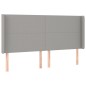 vidaXL Cama box spring con colchón tela gris claro 180x200 cm vidaXL Cama box spring con colchón tela gris claro 180x200 cm