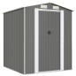 vidaXL Cobertizo de jardín acero galvanizado gris claro 192x191x223 cm vidaXL Cobertizo de jardín acero galvanizado gris claro 192x191x223 cm