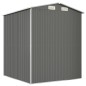 vidaXL Cobertizo de jardín acero galvanizado gris claro 192x191x223 cm vidaXL Cobertizo de jardín acero galvanizado gris claro 192x191x223 cm