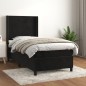 vidaXL Cama box spring con colchón cuero sintético negro 90x190 cm vidaXL Cama box spring con colchón cuero sintético negro 90x190 cm