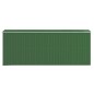 vidaXL Cobertizo de jardín acero galvanizado verde 192x523x223 cm vidaXL Cobertizo de jardín acero galvanizado verde 192x523x223 cm