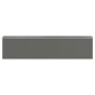 vidaXL Cobertizo de jardín acero galvanizado gris claro 192x855x223 cm