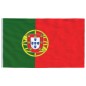 vidaXL Mástil y bandera de Portugal aluminio 5,55 m vidaXL Mástil y bandera de Portugal aluminio 5,55 m