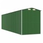 vidaXL Cobertizo de jardín acero galvanizado verde 192x689x223 cm vidaXL Cobertizo de jardín acero galvanizado verde 192x689x223 cm